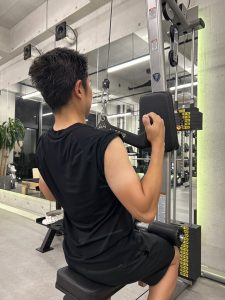 背中のトレーニング