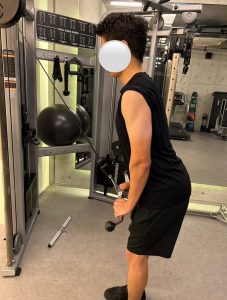腕のトレーニング