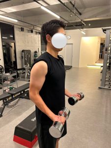 腕のトレーニング