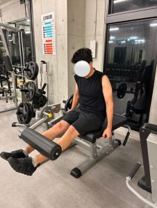 脚のトレーニング