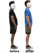 ダイエット＆姿勢改善のビフォーアフター
