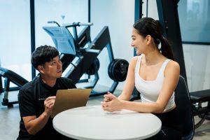 カウンセリングの様子