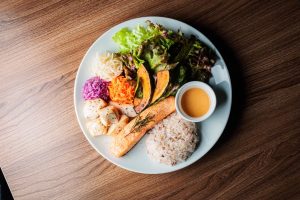 当ジムに併設されているカフェのメニュー